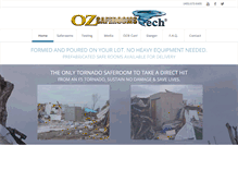 Tablet Screenshot of ozsaferooms.com